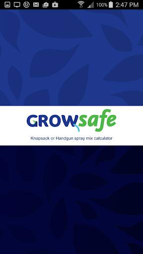 GROWSAFE Knapsack Spray Mix Calculator screenshot 4