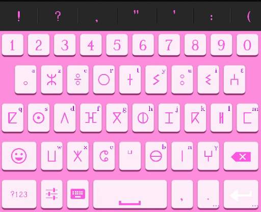 KeyBer Keyboard Amazigh screenshot 12