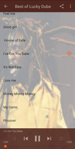 Lucky Dube Songs 5 تصوير الشاشة