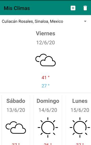 Mis Climas screenshot 1
