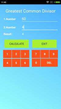 Greatest Common Divisor screenshot 3