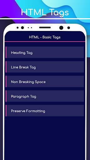 Learn HTML & Web Design : Tutorials for Beginner скриншот 3