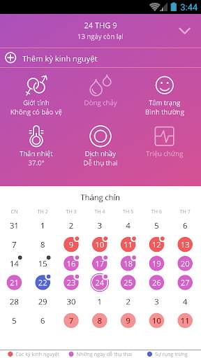Ovu - Theo Dõi Kỳ Kinh Nguyệt screenshot 2