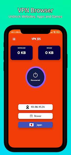 XXNX VPN Speed Browser screenshot 1