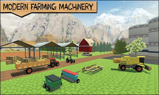 Farm Tractor Sim - Forage Farming Games screenshot 5