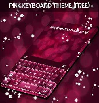 Pink Keyboard Theme (Free) screenshot 4