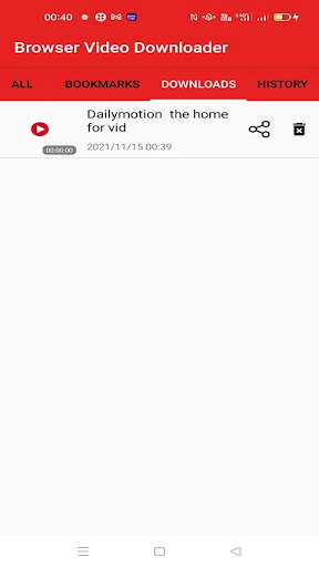 Vmaté Video Downloader Browser screenshot 7
