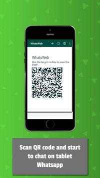 Whatsweb for Whatsapp  Tablet screenshot 1