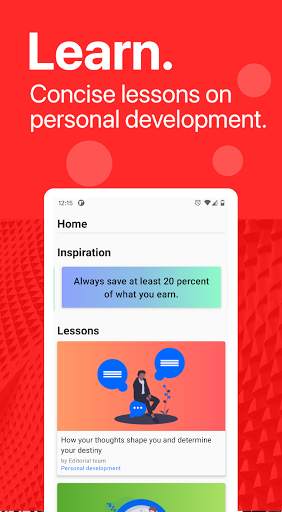 Actleap - Personal Development App скриншот 1
