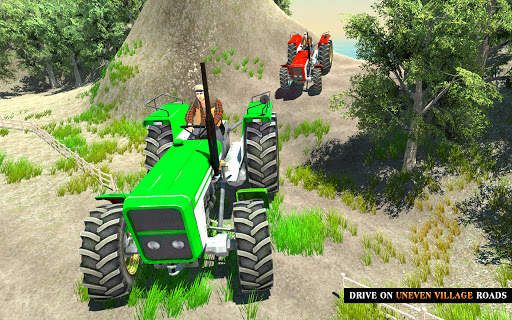 Tractor Driving Simulator Farming Tractor Trolley screenshot 1