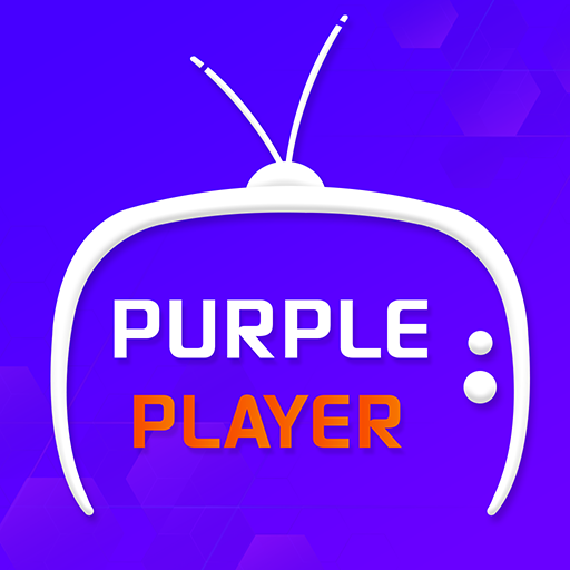 IPTV Easy Purple Player أيقونة