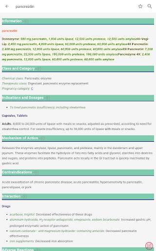 Nurse’s Drug Handbook App screenshot 17