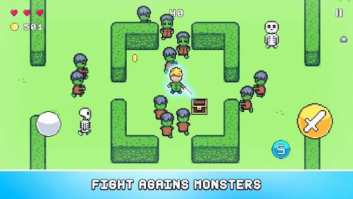 Pixel Legends: Retro Survival Game screenshot 1