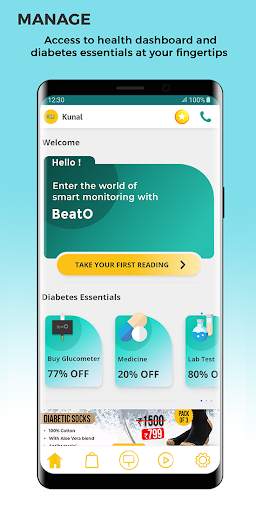BeatO SMART Diabetes Management screenshot 1