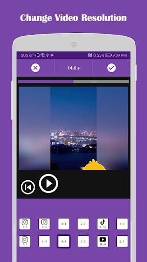 Video Editor: Square Video & Photo Slideshow 7 تصوير الشاشة