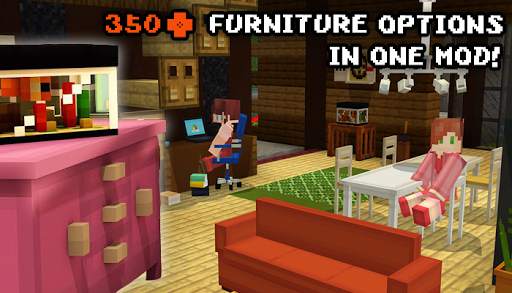 Furniture mod MCPE screenshot 3