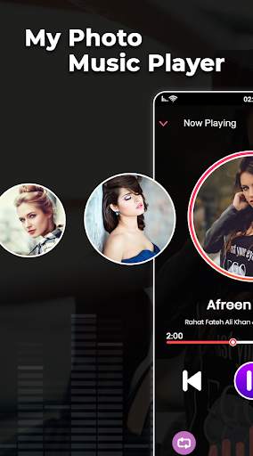 My Photo On Music Player - Background Album Theme screenshot 1