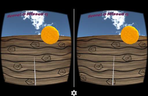 Slice Ninja VR Cardboard screenshot 3