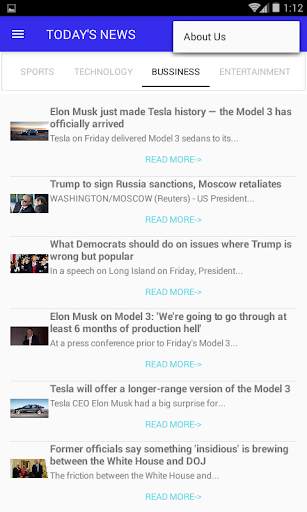 TODAY'S NEWS screenshot 3
