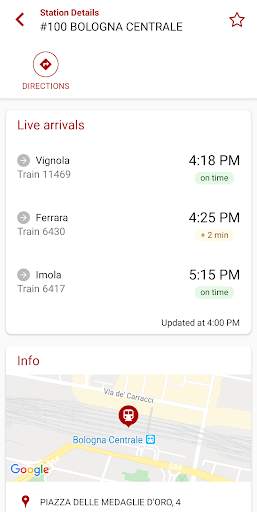WeBus - Bus & train in Bologna screenshot 8