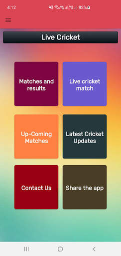 Live Cricket and Score screenshot 1