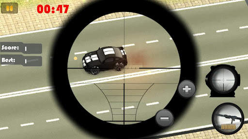 Sniper Road Traffic Shooter 3D screenshot 7