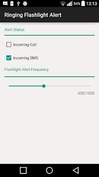 Ringing Flashlight Alert screenshot 2