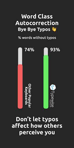 Typewise Custom Keyboard - Big Keys, Emoji & Fonts स्क्रीनशॉट 5