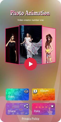Photo to video animation with slideshow screenshot 1