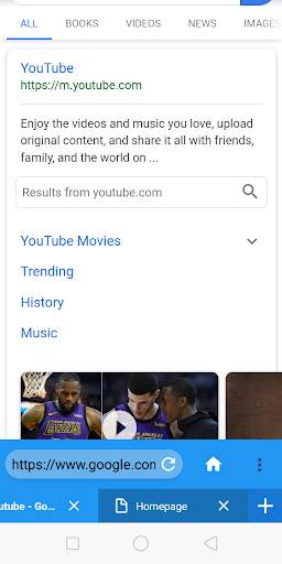 Browser app screenshot 4