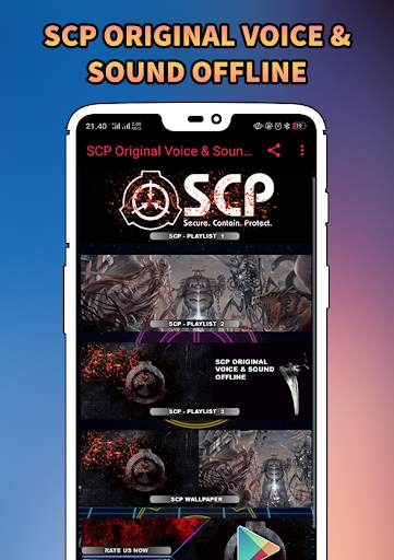 SCP Original Voice Offline screenshot 2