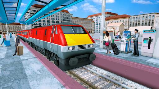 City Train Sim-Train Games 3D स्क्रीनशॉट 3