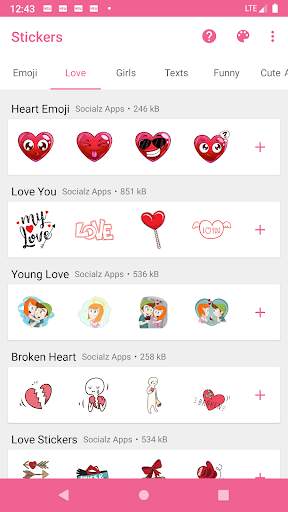 WASticker Stickers emojis screenshot 11
