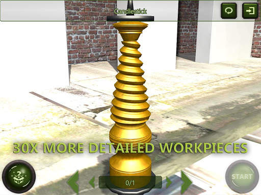 Lathe Machine 3D: Milling & Turning Simulator Game screenshot 6