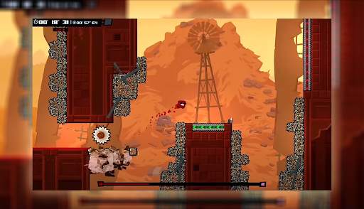 Story Super Meat Boy Forever Royale screenshot 2