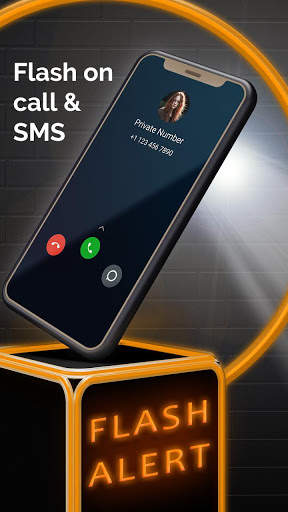 Flash on Call and SMS: Flashlight Call Alerts 2021 скриншот 2