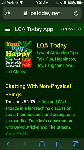 LOA Today Podcast App screenshot 3