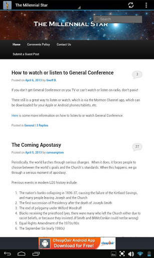 LDS Blogs Free screenshot 6