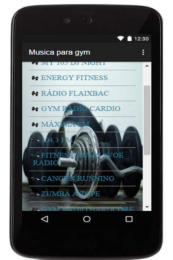 Music for gym screenshot 2