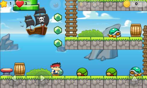 Jake Adventure Super Pirate World screenshot 2
