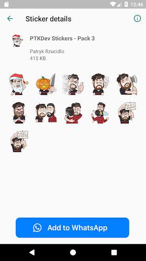 PTKDev Stickers for WAStickerApps (Whatsapp) screenshot 3