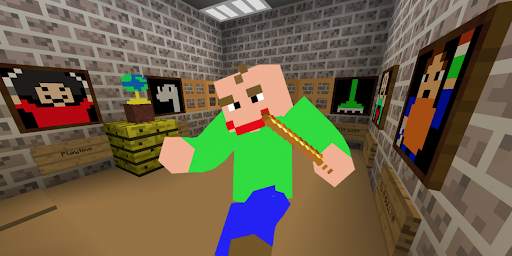 Baldi s Basics Maps for Minecraft screenshot 3
