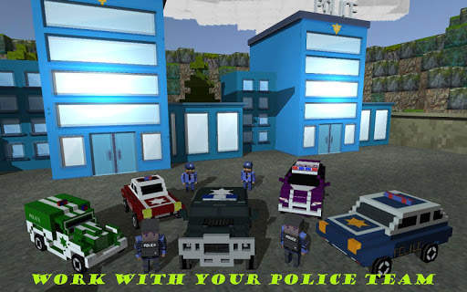 Craft Police Mountain Climb Driving screenshot 1