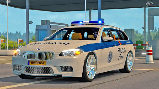Spooky Stunt Crazy Police 3d screenshot 7