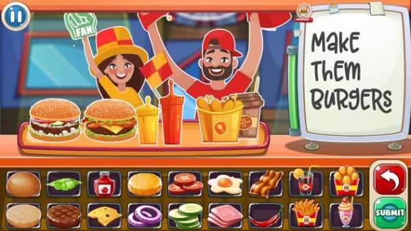 Burger Coo-King: A Fun Restaurant Chef Game screenshot 1