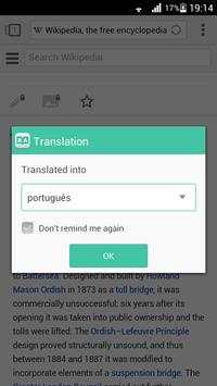 Translation for Next Browser screenshot 1