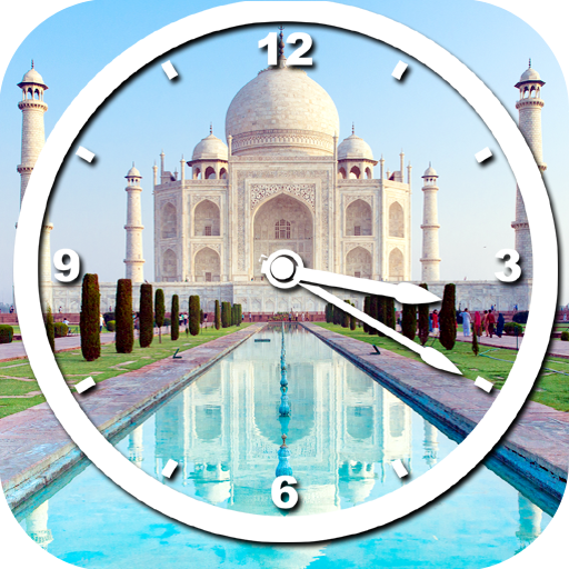 Tajmahal Clock Live Wallpaper icon