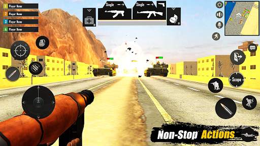 Commando Battleground Survival Fire Shooting Games screenshot 4