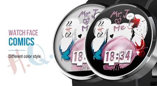 Mad Love - Comics Watch Face screenshot 3
