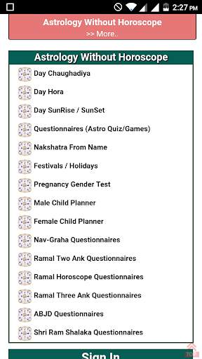 Free Astrology & Horoscope Predictions : Falit screenshot 2